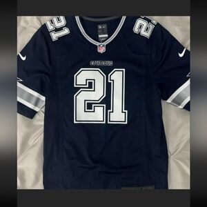 Dallas Cowboys Kids Jersey 21 Ezekiel Elliott Size 14/16 Nike NFL Players